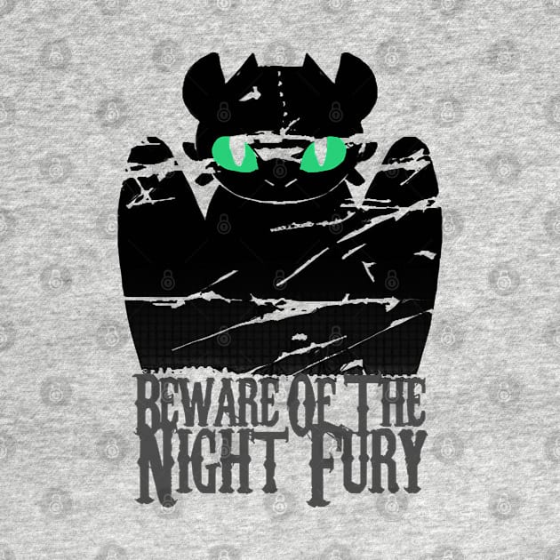 Beware of the night fury by Welde2002